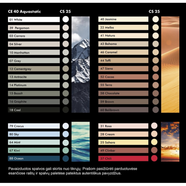 CERESIT Elastický tmel na spáry CE40/40 JASMINE, 2 kg