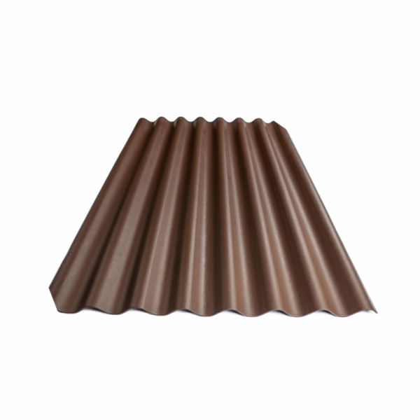 ETERNIT Vlnitý plech AGRO L, 8B, 1130 x 1750 mm, hnědý