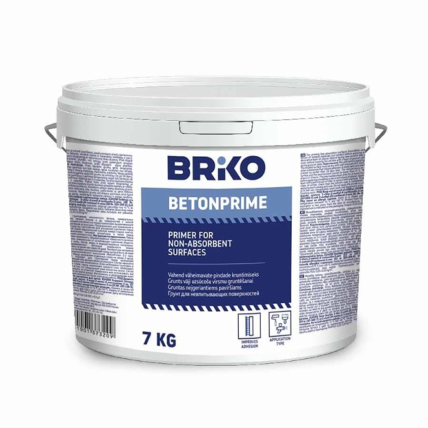 BRIKO Betonprime základní nátěr na nesavé povrchy, 7 kg