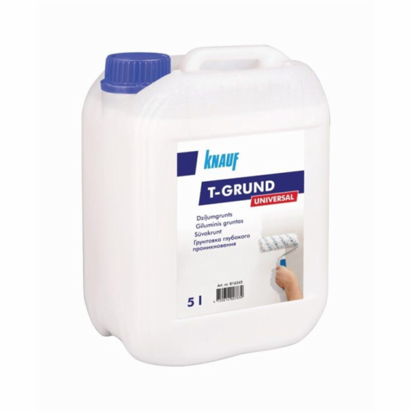 KNAUF Hloubkový penetrační nátěr T-GRUND, bezbarvý, 5 l