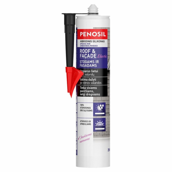 PENOSIL Tmel na střechy a fasády 290ML, černý