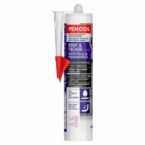 PENOSIL Elastický tmel Roof&Facade, bezbarvý, 290 ml