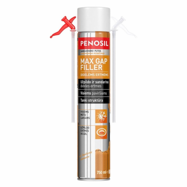 PENOSIL Slaměná pěna Max Gap Filler, 750ml