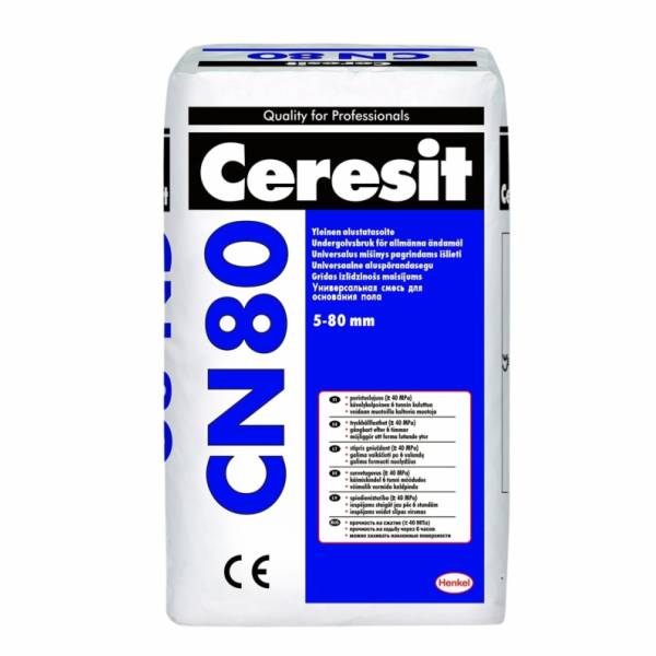 CERESIT Vyrovnávací hmota CN 80, 25 kg
