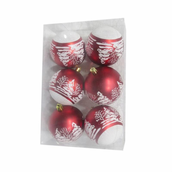 CHRISTMAS_TO Plastové hračky na vánoční stromeček CHRISTM...