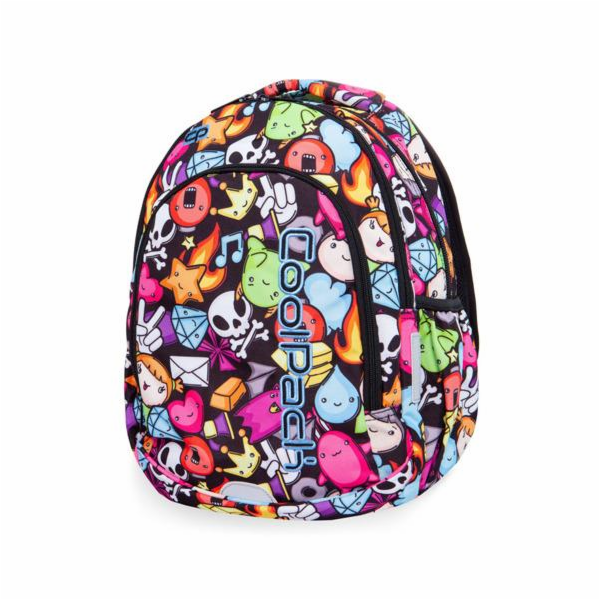 COOLPACK Batoh Prime Doodle. 2 oddělení