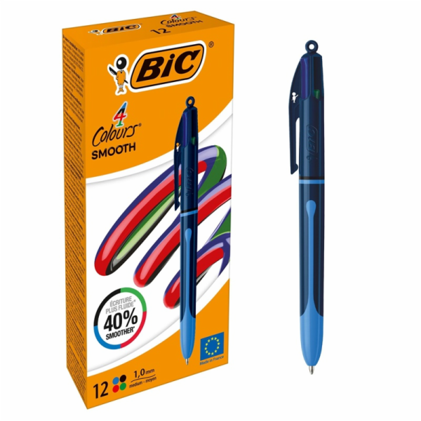 BIC Kuličkové pero 524095, různé barvy, 1 mm