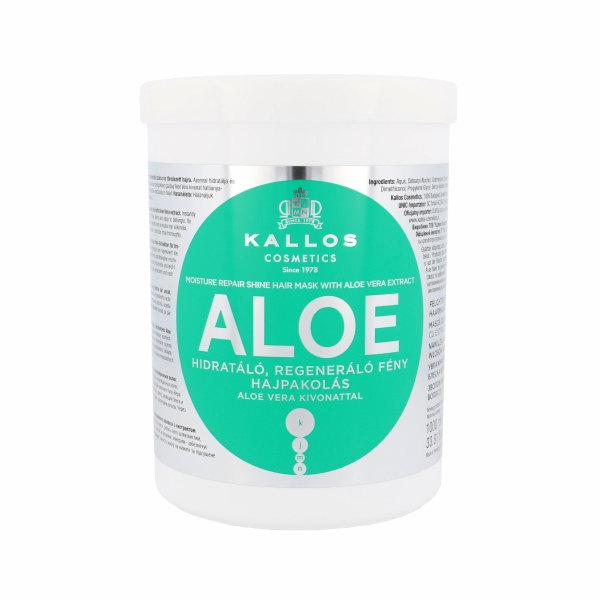 Maska na vlasy Kallos Aloe Vera Moisture Repair Shine Hai...