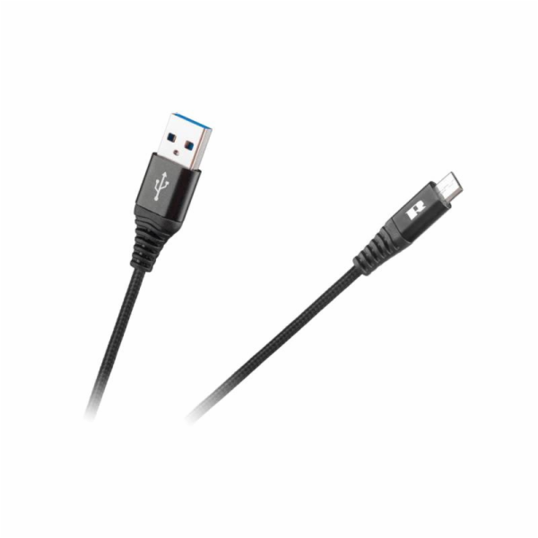 Kabel REBEL RB-6000-200-B USB/Micro USB 2m Black