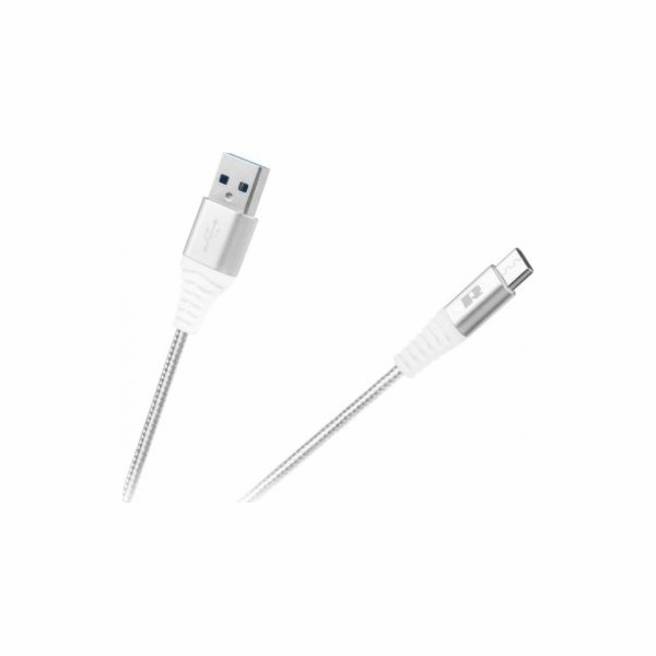 Kabel REBEL RB-6001-100-W USB/USB-C 1m White