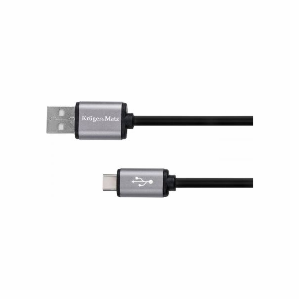 Kabel KRUGER & MATZ KM1239 Basic USB - USB-C 1m