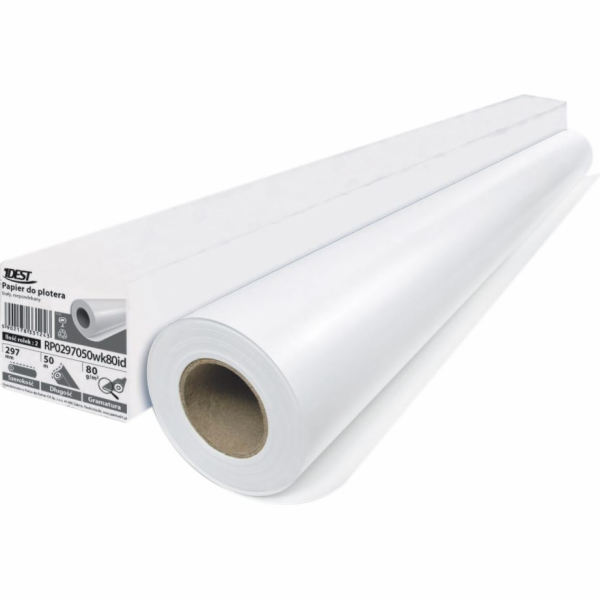 Idest Papír do plotru 914 mm 50 m 90 g 1 role (rp0914050w...