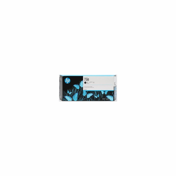 HP 738 130-ml Black DesignJet Ink Cartridge