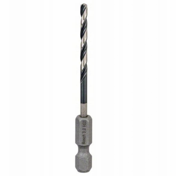 Vrták do kovu Bosch, 3x72 mm