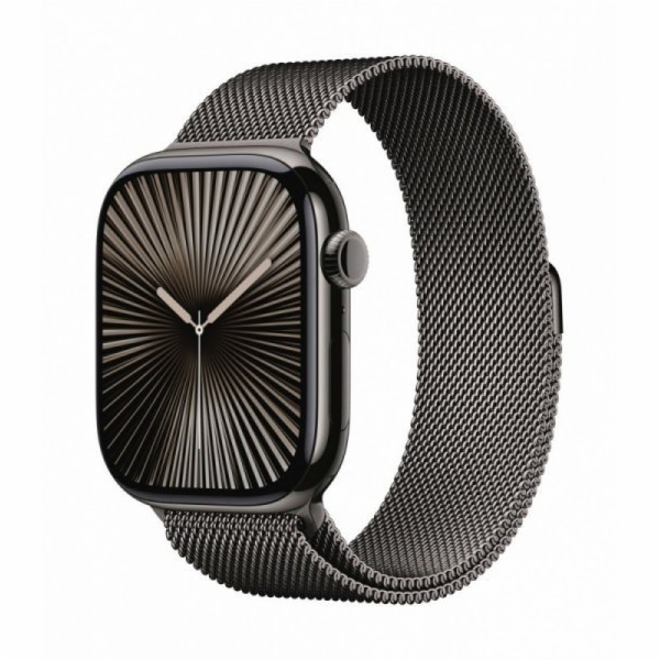 Apple Hodinky řady 10 GPS + Cellular, 46mm břidlicově tit...