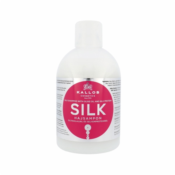 Šampon na suché vlasy Kallos Silk Shampoo 1000ml