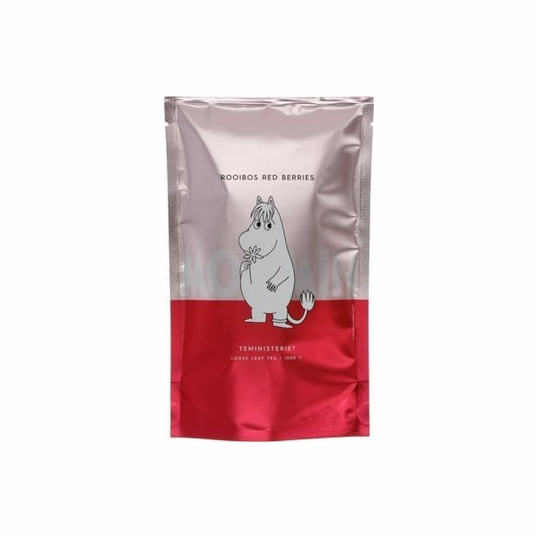 Teministeriet Sypaný čaj Moomin Rooibos s červenými bobul...