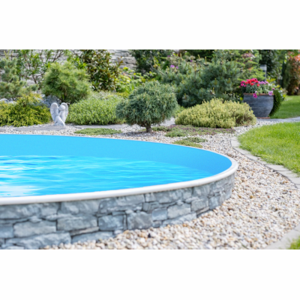 Planet Pool Bazénová fólie Blue pro bazén O 3,0 m x 0,92 m