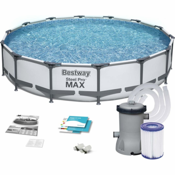 Bestway Bazén Steel Pro Max 427 cm s rámem 9 v 1 (56595)