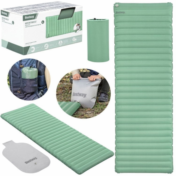 Bestway Nafukovací karimatka AdventuRest 198 x 71 cm 6961...