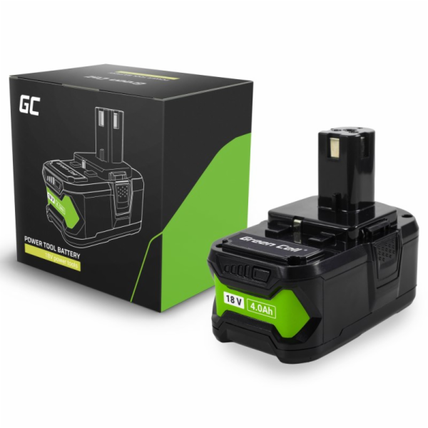 Zelená baterie Green Cell pro elektrické nářadí Ryobi ONE...