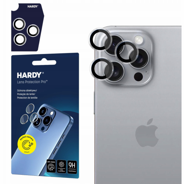3MK Apple iPhone 16 Pro /16 Pro Max - Ochranné sklo HARDY...