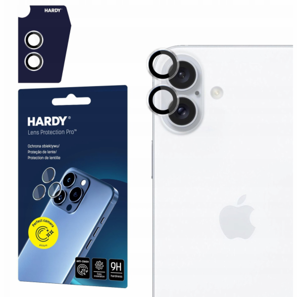 3MK Apple iPhone 16/16 Plus - HARDY Protection Lens Pro T...