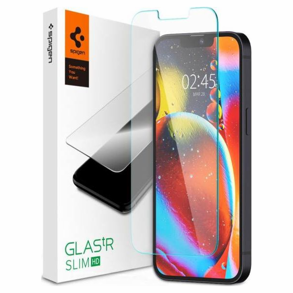 Spigen ochranné sklo GLAS.tR Slim HD pro iPhone 16e/14/13...