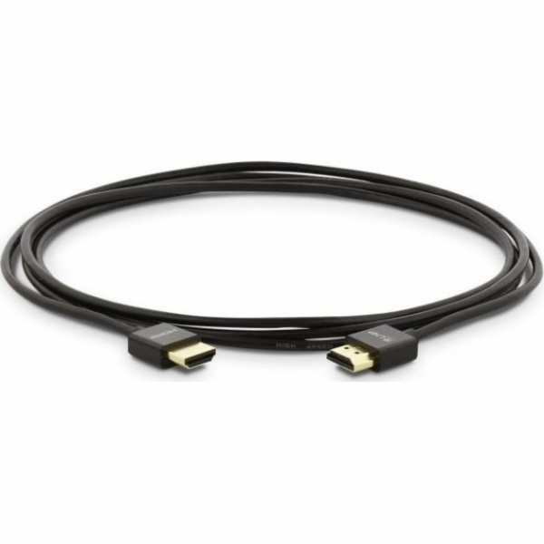 LMP kabel HDMI to HDMI 2.0 super slim 4K @ 60Hz 2m - Black