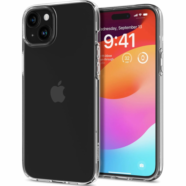Spigen kryt Liquid Crystal pro iPhone 15 - Crystal Clear