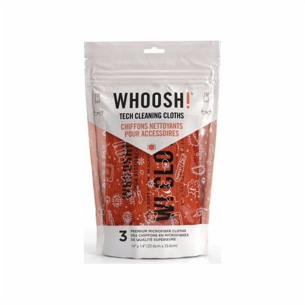 WHOOSH! 3XL Tech Cleaning Cloths utěrky 3 ks