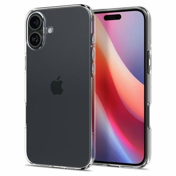 Spigen kryt Liquid Crystal pro iPhone 16 - Crystal Clear