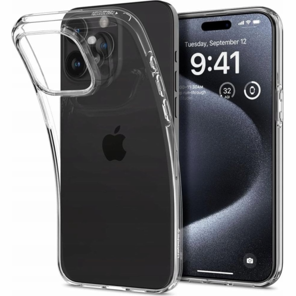 Spigen kryt Liquid Crystal pro iPhone 16 Pro - Crystal Clear