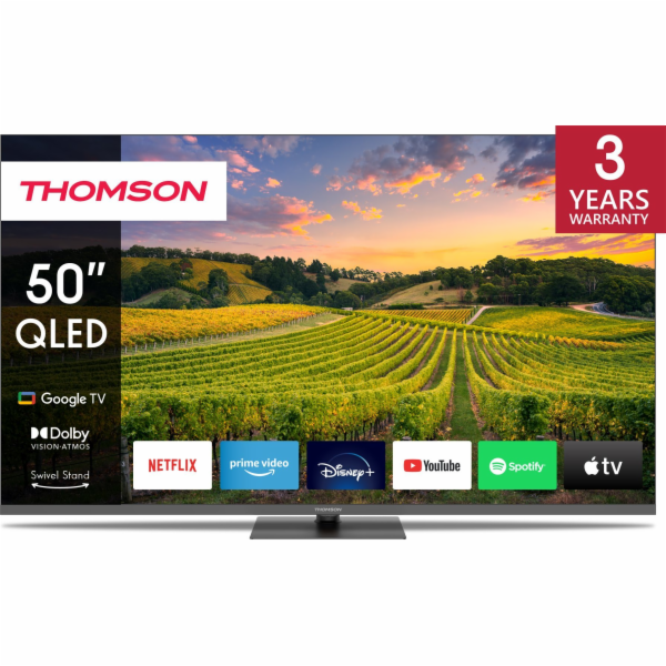Thomson 50QG5C14 - 4K UHD Google TV 50" QLED