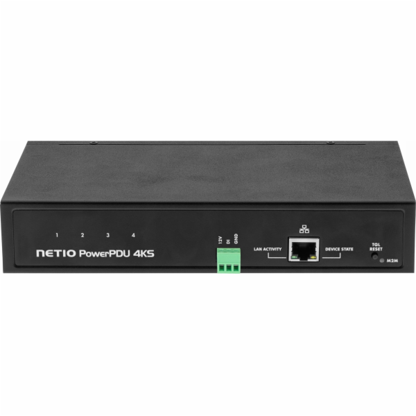 NETIO PowerPDU 4KS EU 4xIEC320 C13, měření el.hodnot, 1xL...