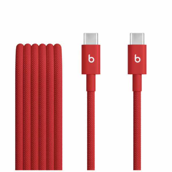 Apple Beats USB-C do USB-C Woven Cable (1.5 m) - Rapid Red