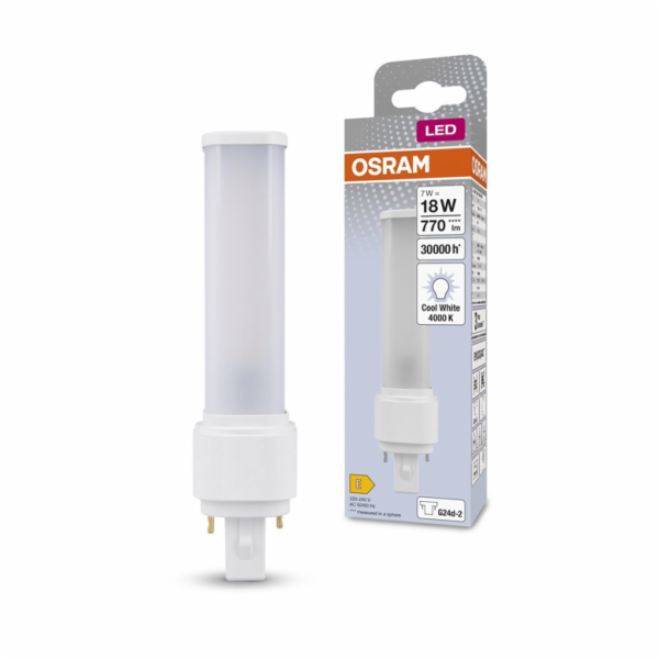 LED ŽÁROVKA 7W 4000K 770LM G24D-2