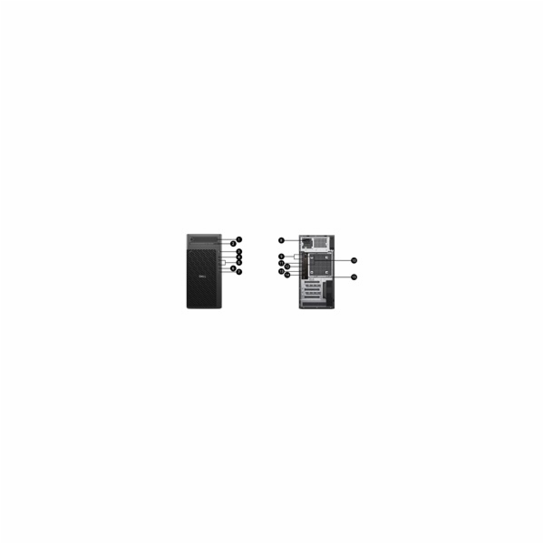 DELL Pro Max Tower FCT2250 U7-265/32GB/1TB NVMe/A1000/500...