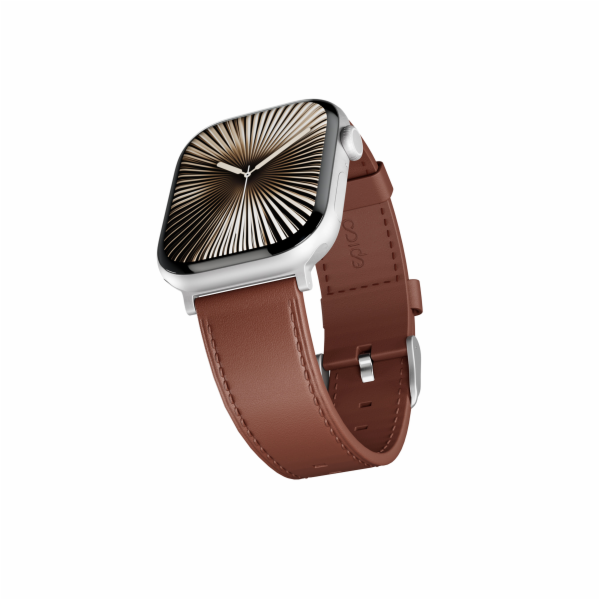 Epico Watch Strap Leather 49/46/45/44 mm - hnědá
