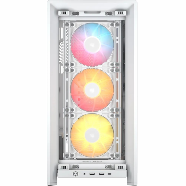 Corsair Pouzdro FRAME 4000D RS ARGB White Mid Tower ATX