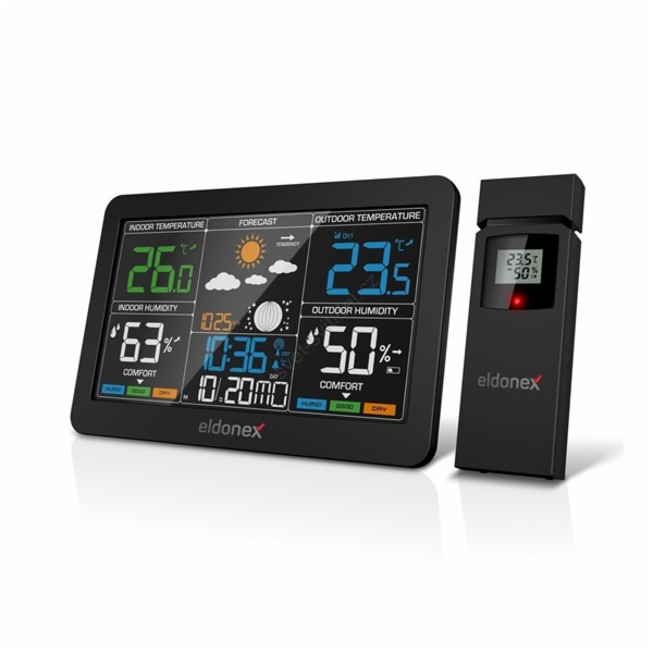 Eldonex EWS-1010-BK meteostanice