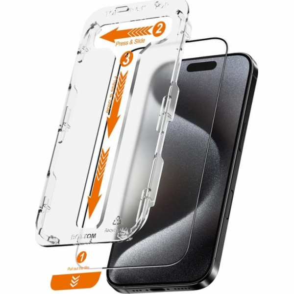 CRONG Tvrzené sklo EasyShield - balení 2 kusů - iPhone 16...
