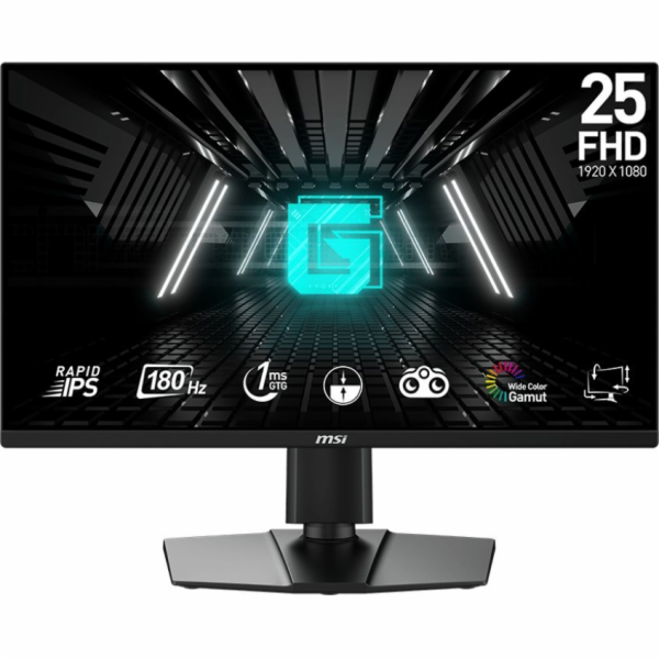 MSI Monitor G255PF E2 24,5 palce LED/FHD/Plochý/180Hz/Černý