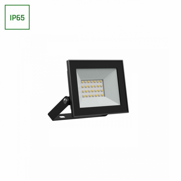 VENKOVNÍ LED PODLAHOVÉ SVÍTIDLO 20W 230V NW IP65 ČERNÉ