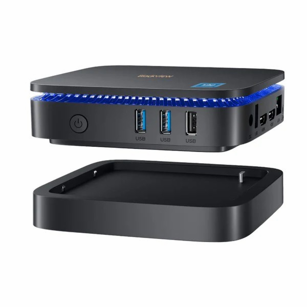 Mini PC Blackview MP60 N150 16 GB 1 TB Win 11 Pro černý