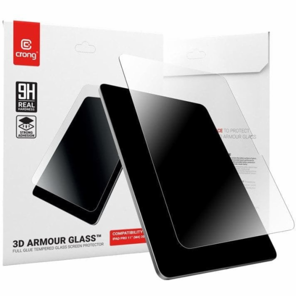 CRONG Tvrzené sklo 3D Armor Glass pro iPad Pro 11 M4 2024
