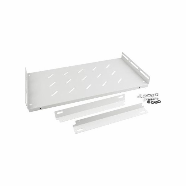Lanberg Police pro 19palcové racky 1U 27cm/120kg šedá AK-...