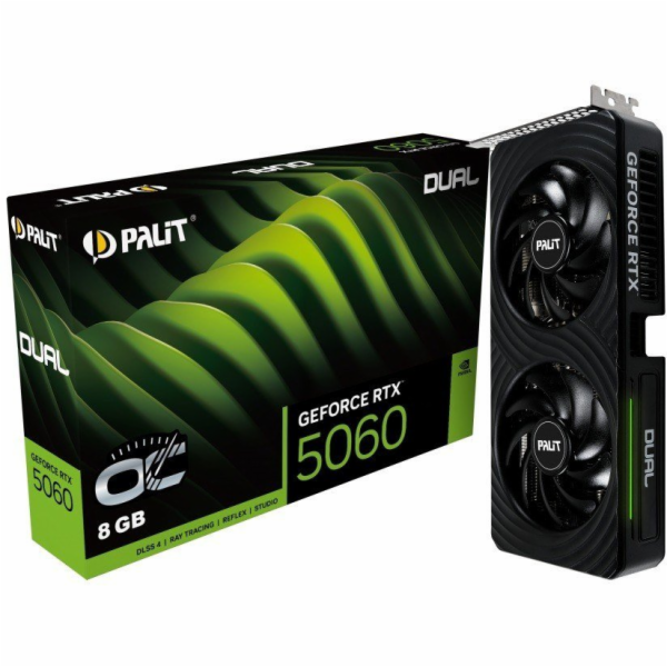 Palit Grafická karta GeForce RTX 5060 DUAL OC 8GB GDDR7 1...
