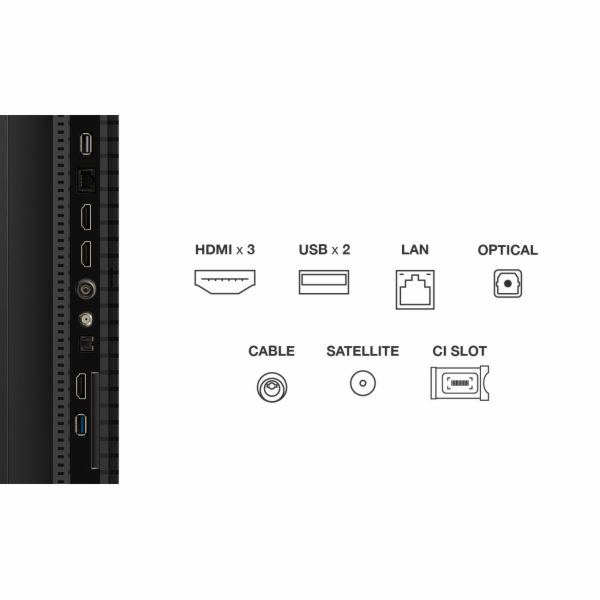 TCL P79K 50P79K televizor 127 cm (50") 4K Ultra HD Smart ...