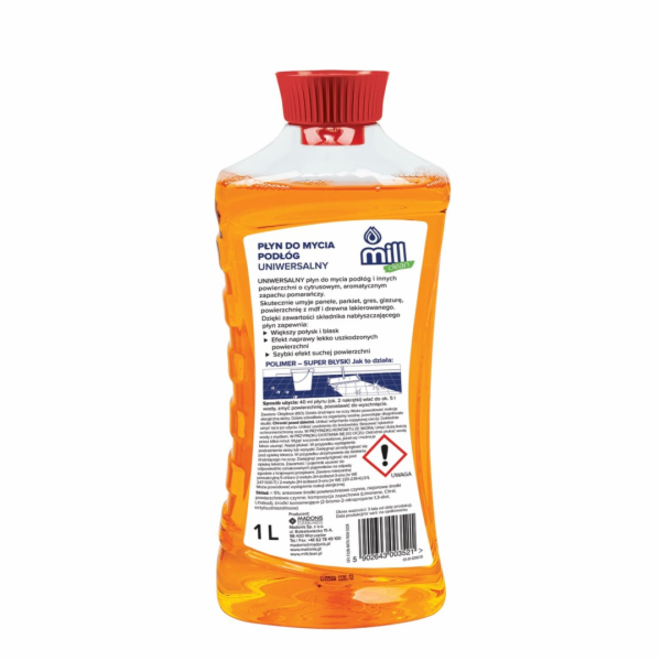 Mill Clean Mycí prostředek na mytí oken, skla, zrcadel, d...